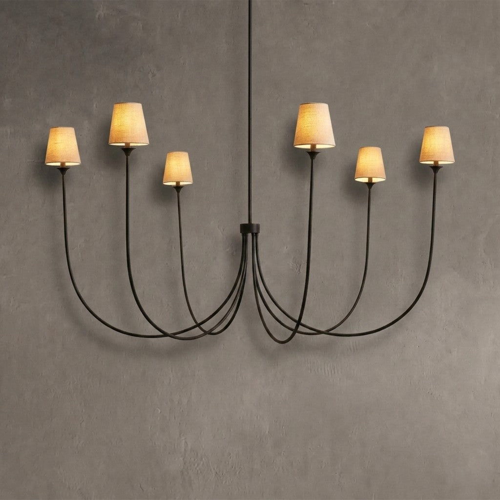 Curvecourt Round Chandelier