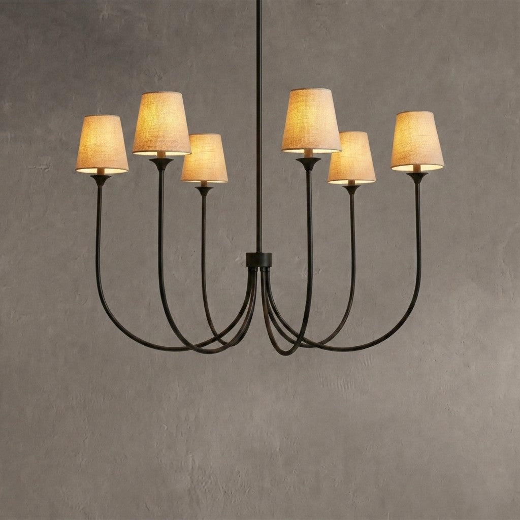 Curvecourt Round Chandelier