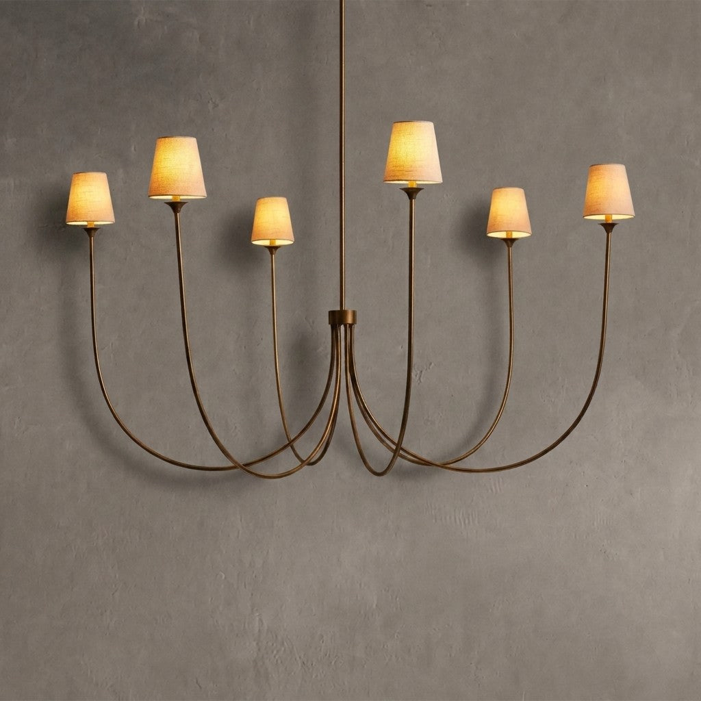 Curvecourt Round Chandelier