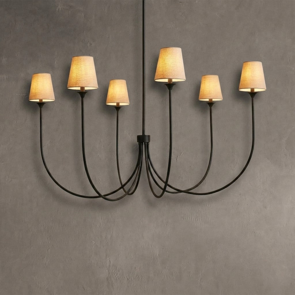 Curvecourt Round Chandelier