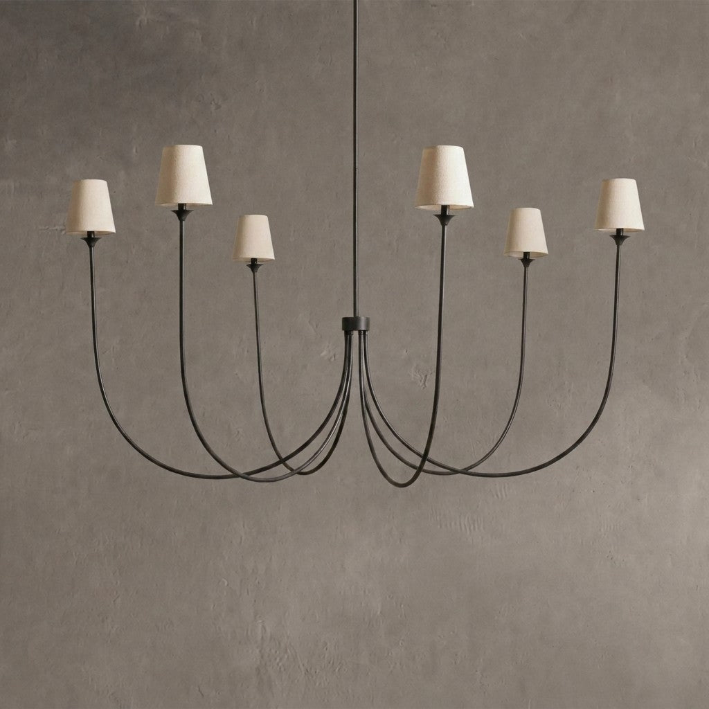 Curvecourt Round Chandelier