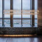 Rillfall Linear Chandelier 37"50"70"87"120"