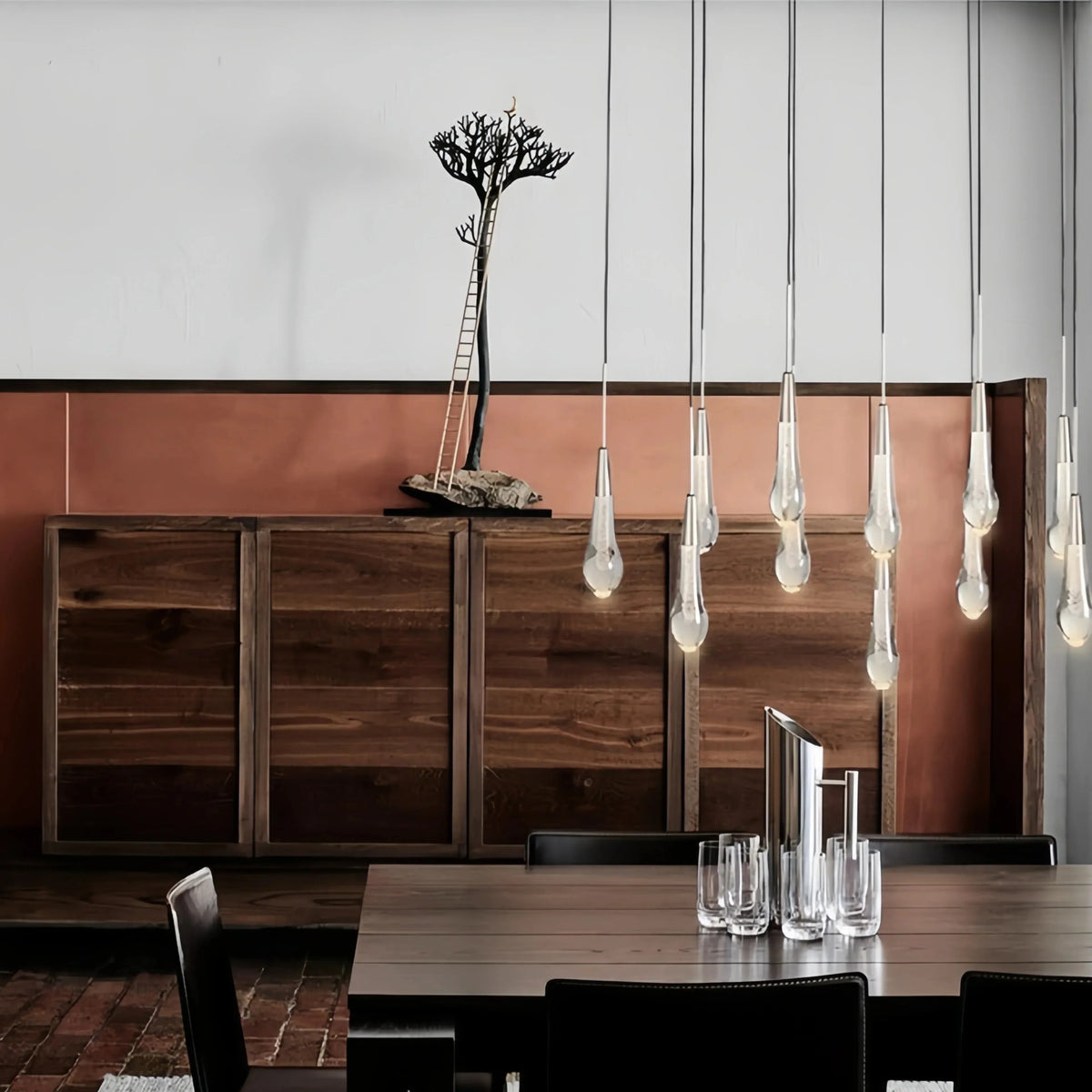 Rillfall Linear Chandelier 37"50"70"87"120"