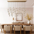 Rillfall Linear Chandelier 37"50"70"87"120"