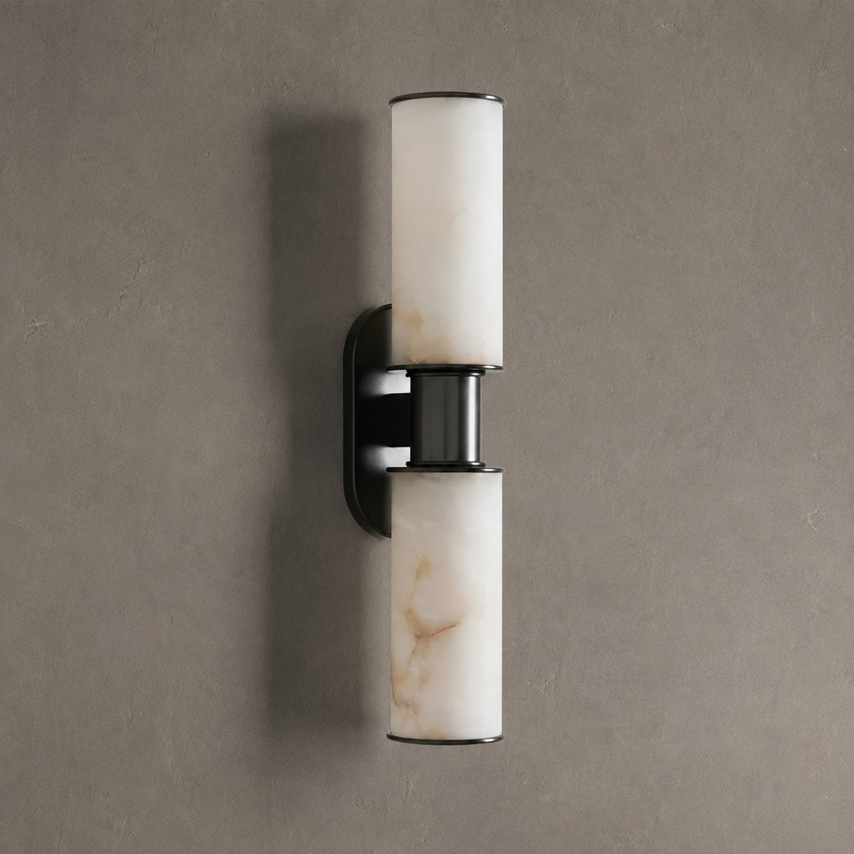 Archtrack 2-Light Wall Sconce in Alabaster