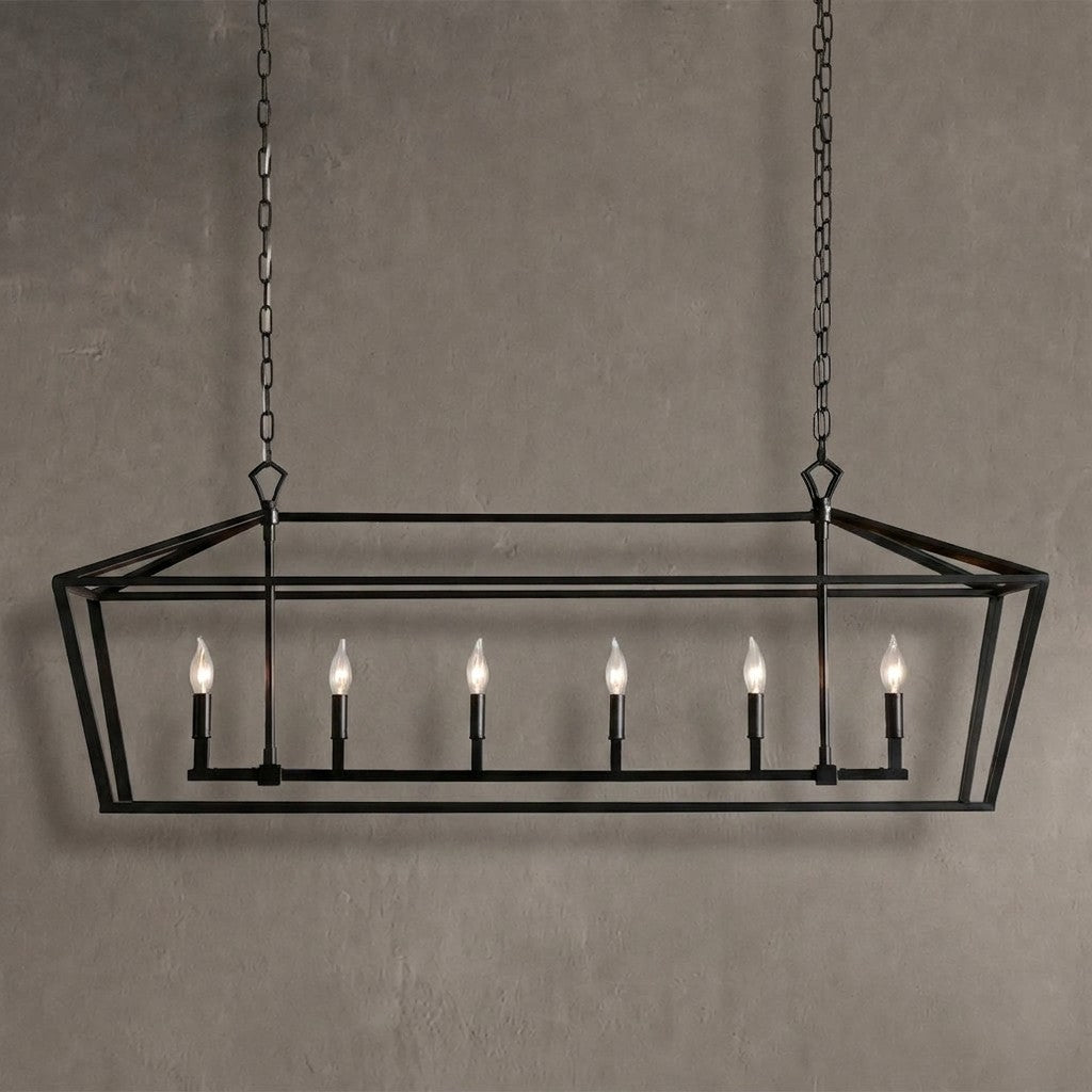 Longhaven 54" Rectangular Chandelier