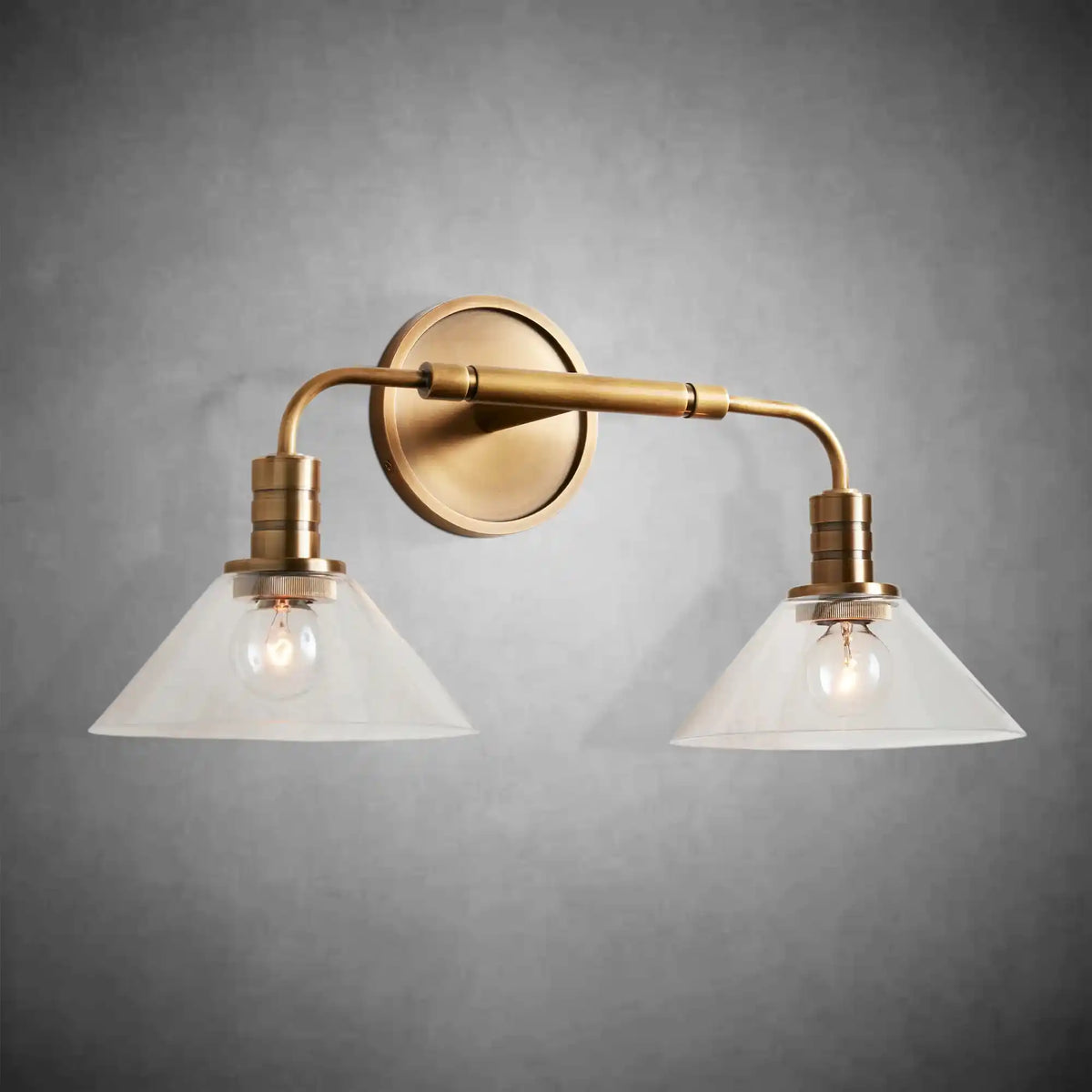 Conehaven Double Wall Sconce