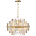 Prismstave Round Crystal Chandelier 22"/48"